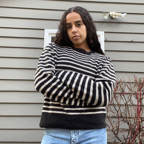 Line Knitwear - Striped Sweater - Picture 3 of 4